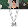 Unique And Contemporary Butterfly Knot Choker Necklace Designed For Womens Fashion