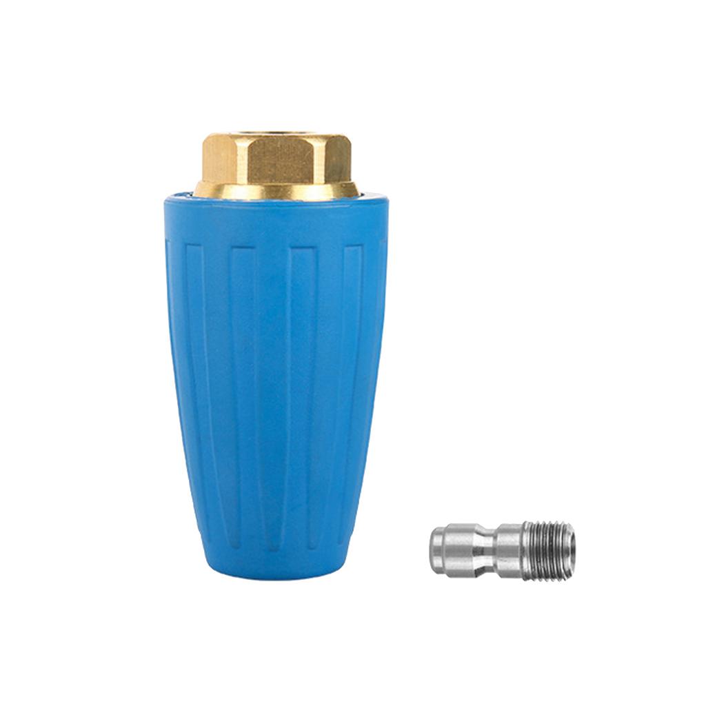 2.5/3.0/4.0 GPM High Pressure Washer Rotating Turbo Nozzle 3600 PSI with 1/4" schnelle - 040