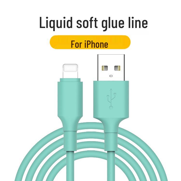1m Essential Liquid Silicone Fast Charging Cable for Apple Devices