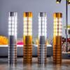 Gold Silver Handheld Strobe Lights Rechargeable Bottle Service Lights  KTV Party