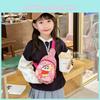 Crayon Shin Chan Kids Coin Purse With Polyester Lining For Children School Age Playful Outing