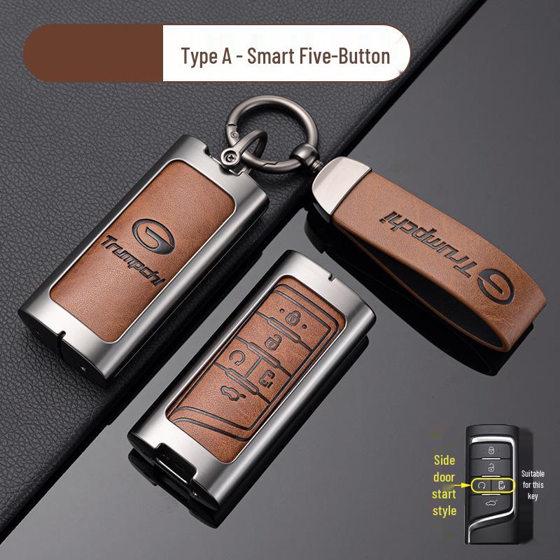 Metall-Schlüsselanhänger Kompatibel mit Trumpchi GS4, GS3, GS5, GA6, GA3, GA4