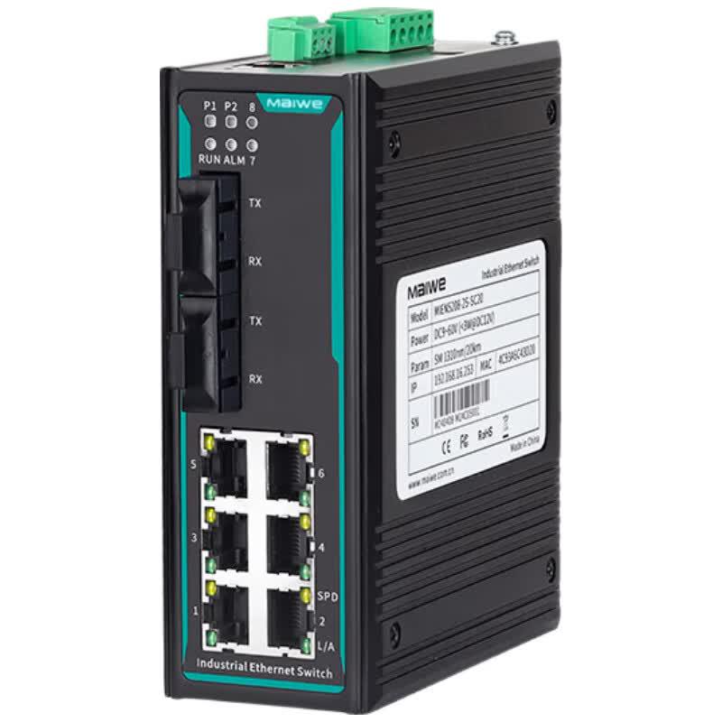 

Maiwei MIEN5208 Series Industrial Managed Switch