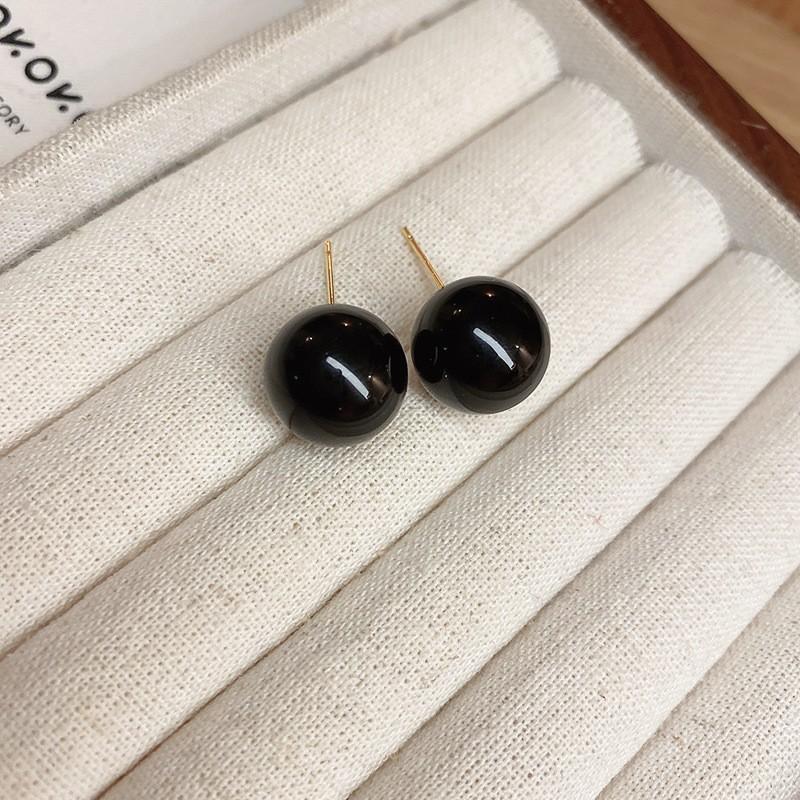 Klassisch-elegante Imitationsperlen-Ohrringe für Damen, Ohrstecker, hochwertige Ohrringe für Damen, Schmuck am Ohr, Kugel-Ohrstecker-Set, Hochzeitsschmuck