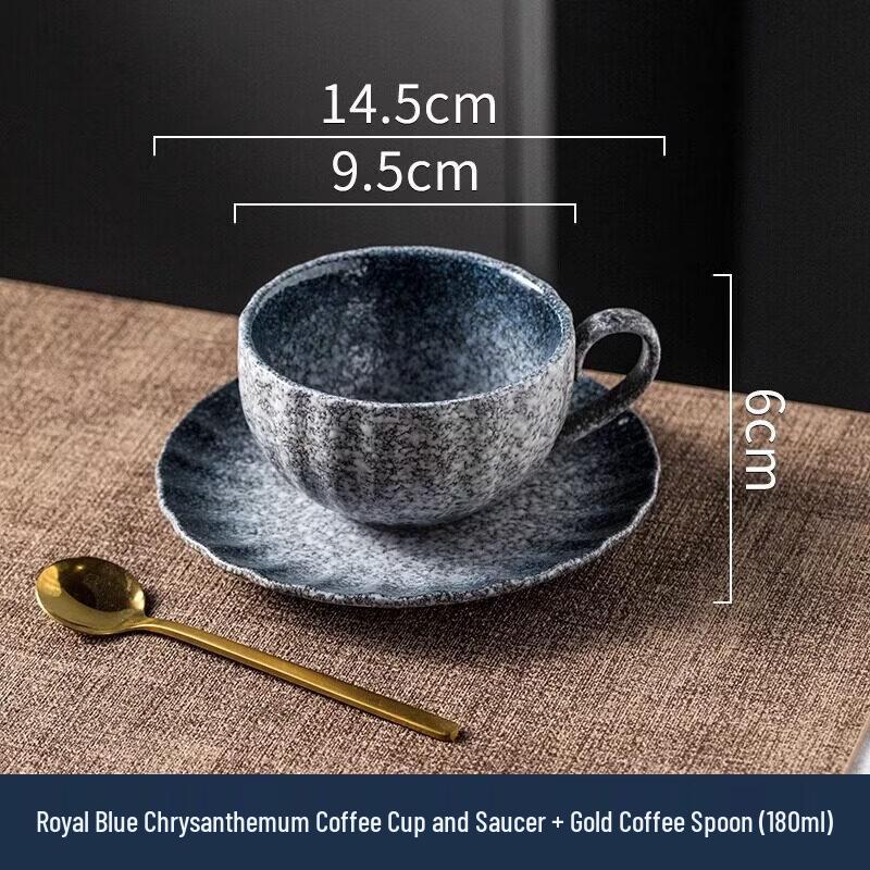 Qiwei Retro Ceramic Coffee & Latte Cup