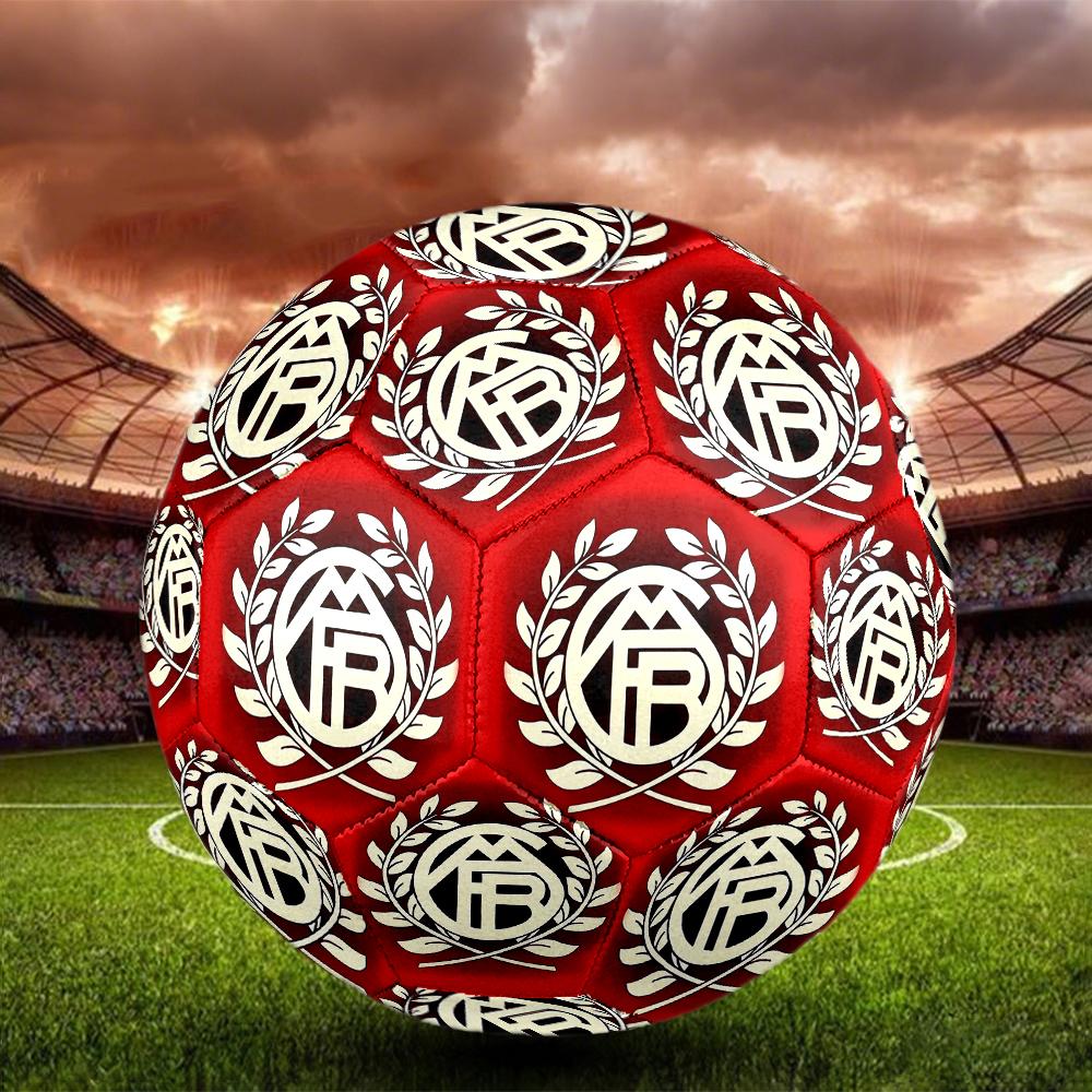Global Financial Emblem Size 5 PU Material Seamless Wear Resistant Match Training Football Futbol Voetbal Bola 0706a13 Size 5