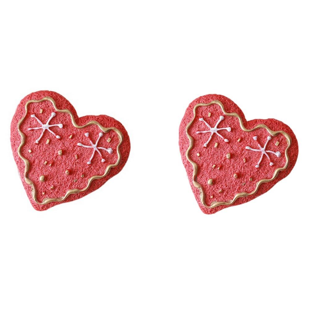 2 Pcs Waterproof Xmas Refrigerator Sticker Handmade Christmas Tree Ornaments  Christma Gift