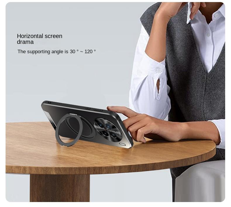 For VIVO X200 Pro Case Hard Matte With Ring Magnetic Protective Back Cover Case For VIVO X100 X20PRO Mini X100Ultra Phone Shell