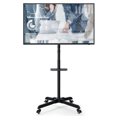 Tip IRIS OHYAMA TV yüksekliği TV monitör ekranı siyah [32-55 önerilir] [Ofis] sehpa, hareketli, ayarlanabilir, raf, sehpa, sehpa, sehpa,