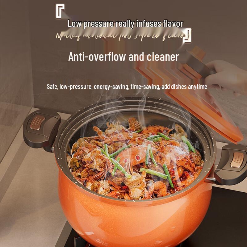 AUX 5L Pressure Soup Pot 24cm
