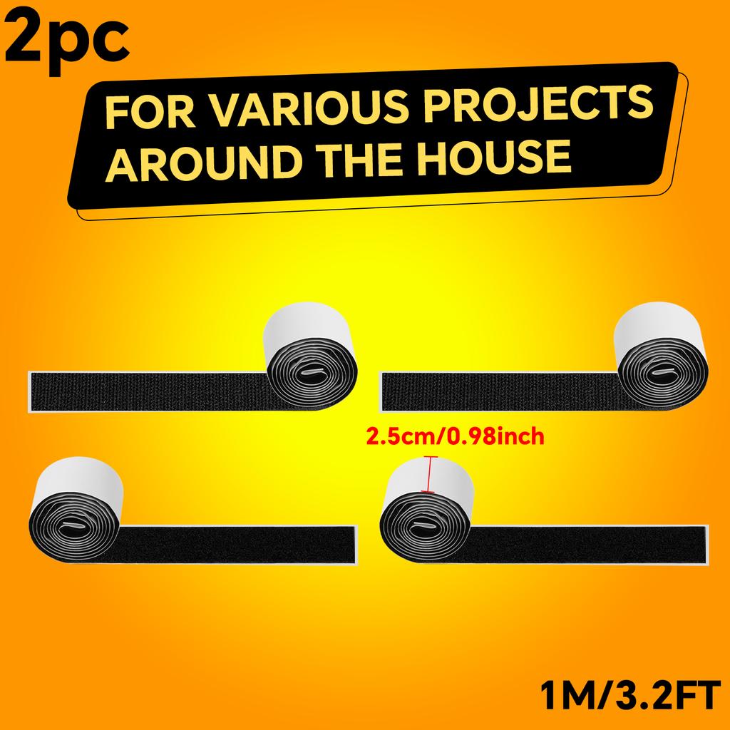 Strong self-adhesive fixing tape hooks and rings, nylon self-adhesive tape, strong adhesive tape, Velcro tape, sewing tape