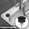 1PC Kitchen Sink Hole Cover Faucet Stainless Steel Kitchen Sink Tap Hole Plate Stopper Cover Blanking Metal Plug