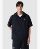 Lecoq Unisex Seersucker Loose Fit Short Sleeve Anorak - Black Qr223Ljk62 (A Type)