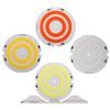 DC 3V 4V 1 Stück DIY Lampe Rund Warm-/Kalt-/Rot-/Blaues Licht Doppelring COB Lichtplatte Beleuchtungskomponenten COB Beleuchtung COB Chip