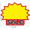 Burst Paper Supplies Blank Decor Paper Starbursts Signs Pieces Sale Star Tag Garage Price Shape 50 for Shopping Malls Stores