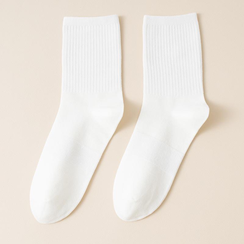 Men's Autumn Cotton Anti Bacterial Sweat Absorption Deodorant Boneless Sports Socks