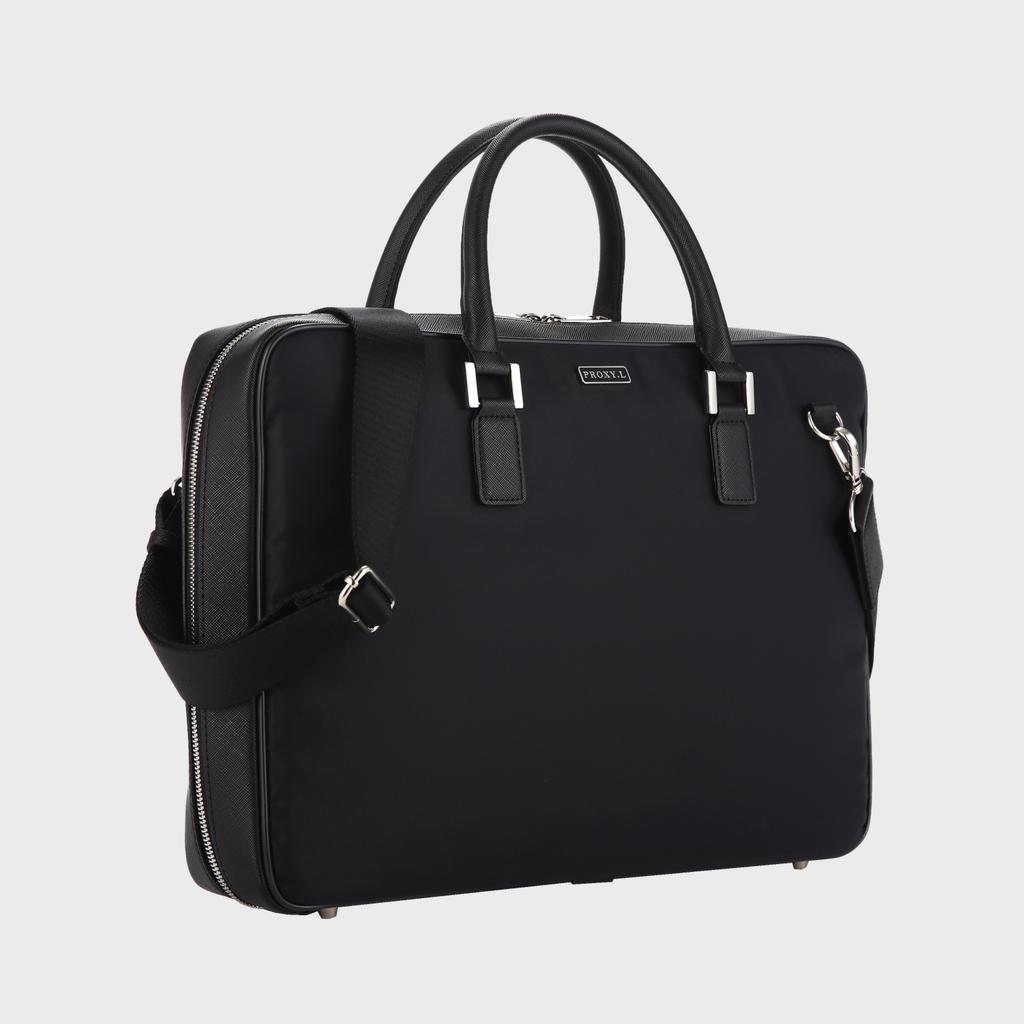 Proxy.L Recycled Nylon Wide-Open Briefcase