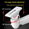 Universal Aluminum Alloy Surveillance Camera Wall Mount Bracket CN Plug (adapter Included)