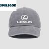 lexus Premium Velvet Customized Baseball Cap Curved Brim Outdoor Dome Sun Hat for Car Lovers RK8