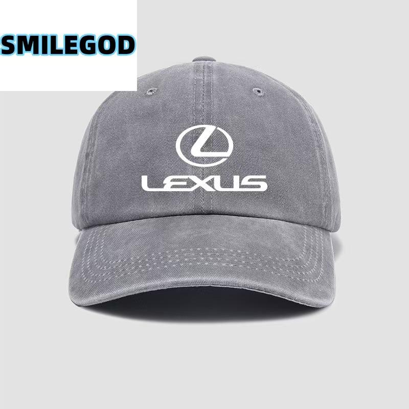 lexus Premium Velvet Customized Baseball Cap Curved Brim Outdoor Dome Sun Hat for Car Lovers RK8
