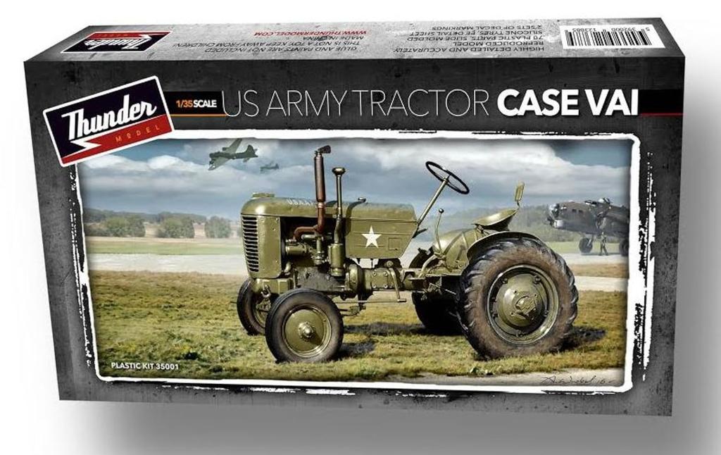 Thunder Model 1/35 Scale US Army Case Military Tractor VAI Plastic Model TB35001