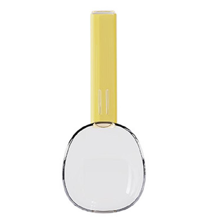 Kitchen Plastic Rice Shovel Pet Cats Dog Feeding Spoon Rice Measuring Cup with Handle Digging Noodles Spoon Enduring