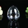 Transparent Egg-Shaped Makeup Sponge Storage Box