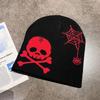Halloween Skull Knit Beanie Warm Street Style Gothic Hat Fall