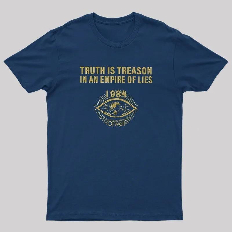 1984 Orwell Geek TShirt New SpringSummer Arrivals Regular Fit Casual Streetwear L