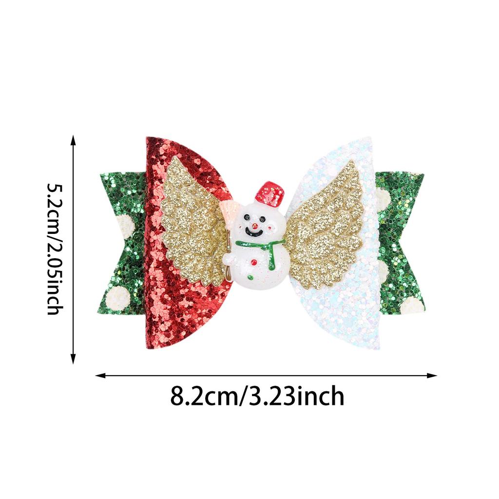 Christmas Hair Bow, Costume Hair Accessory for Fancy Dress Parties