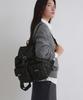 Musinsa Standard Woman Women'S Polka Dot Flap Mini Backpack [Black]