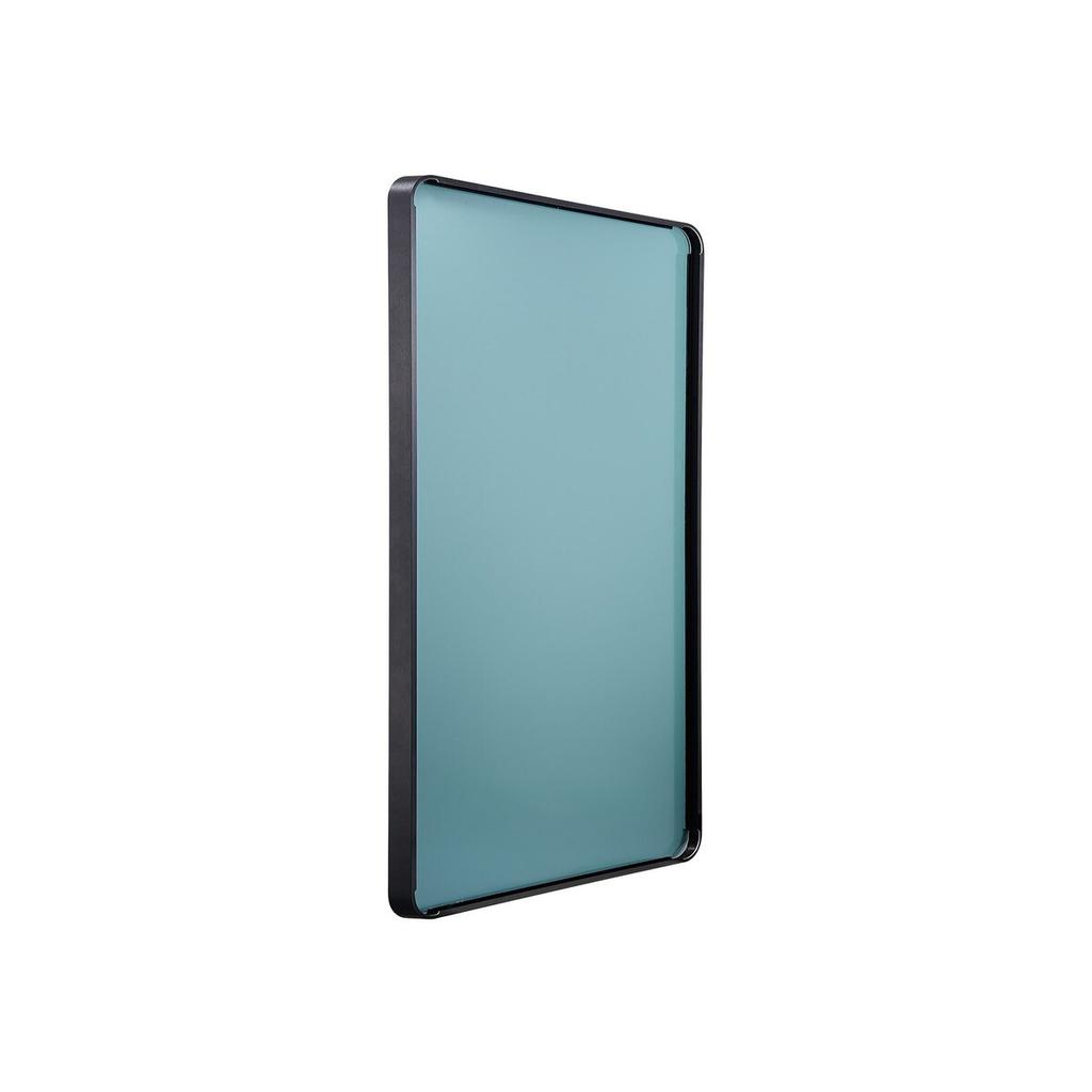 Wall Mounted Makeup Mirror, 0.15" Thick, 30" x 40" Mirror with Aluminium Alloy Frame & Explosion-Proof Film, Scratch-Resistant Mirror with Z-Shaped