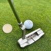 Flat Golf Ball Position Marker With Strong Magnetic Artificial Leather Round Golf Ball Marker Golfers Gift 4cm Size