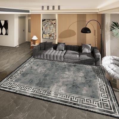 Modern Decoration Large Living Room Carpet Light Luxury Style Bedroom Bedside Soft Washable Rug Cloakroom Tatami Plush Floor Mat