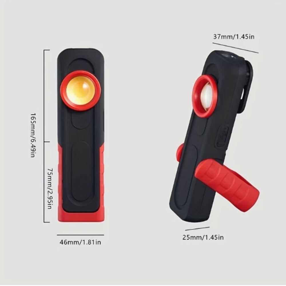 Magnetic Grip Car Paint Finish Lamp 500LM Brightness Auto Repair Light  Working Lights