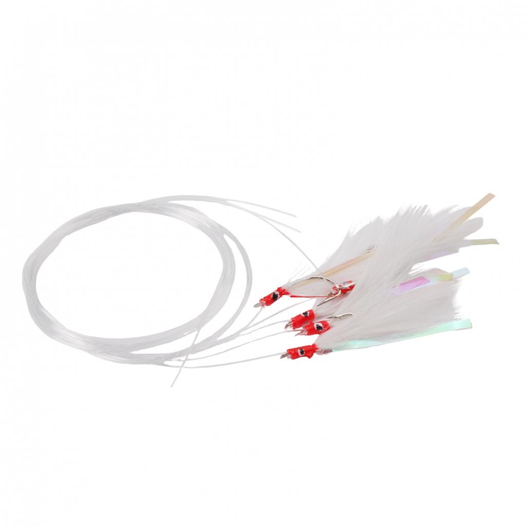 5pcs For Sabiki Rigs with Hooks for Effective For Deep Sea Fishing Techniques