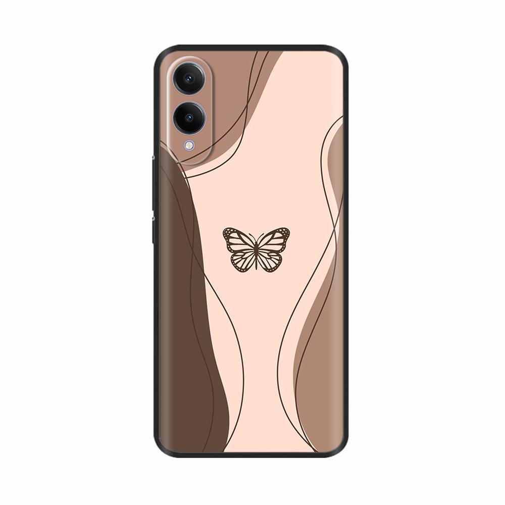 For Samsung S25 Edge Case for Samsung S25 Edge Fantasy Flowers Phone Housing Soft Slim TPU Silicone Cover for Galaxy S25 Edge