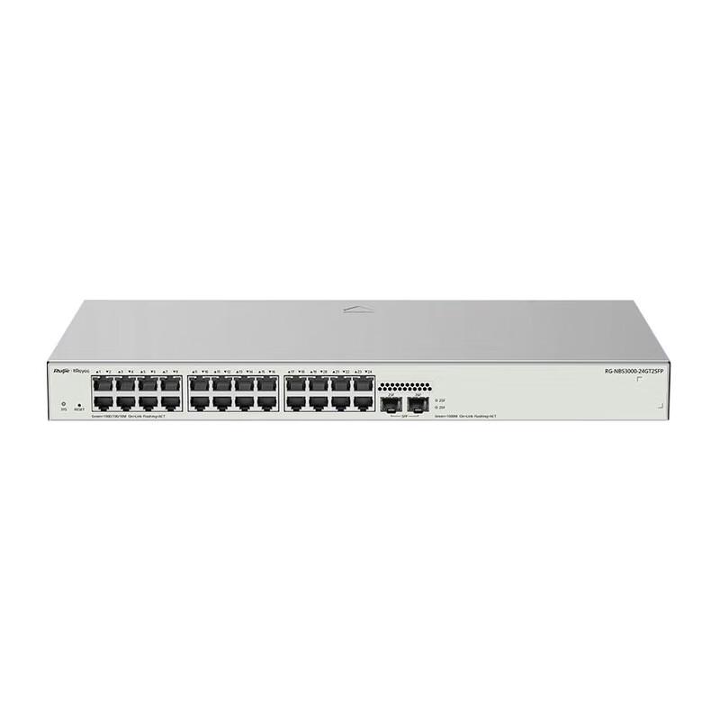 

Ruijie RG-NBS3000-24GT2SFP 24-Port Gigabit Managed Switch