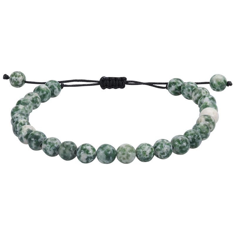 Fashion Natural Stone Tiger Eye Bracelet Lava Rock Bracelet Stress Relief Bracelets Unisex Jewelry Gifts