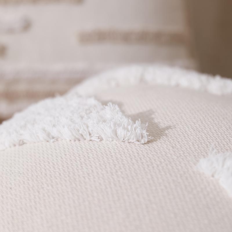 New Nordic Moroccan Ethnic Tufted Tassel Pillowcase