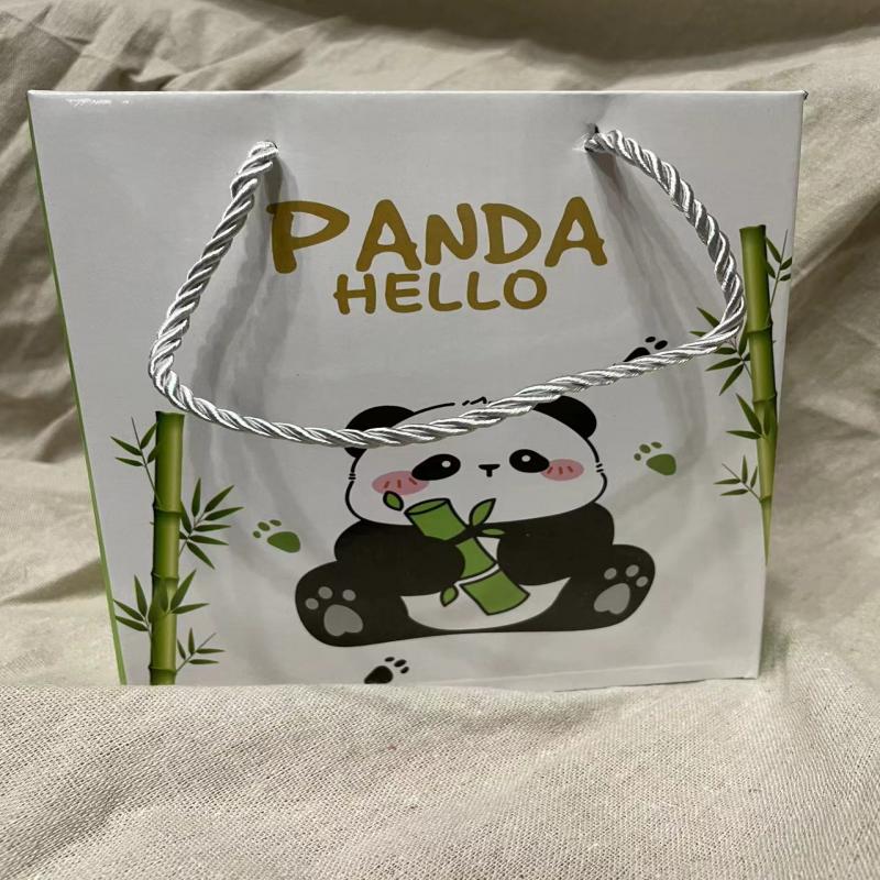 Panda Mug Ceramic Cup Birthday Gift Towel Cup Gift Opening Gift