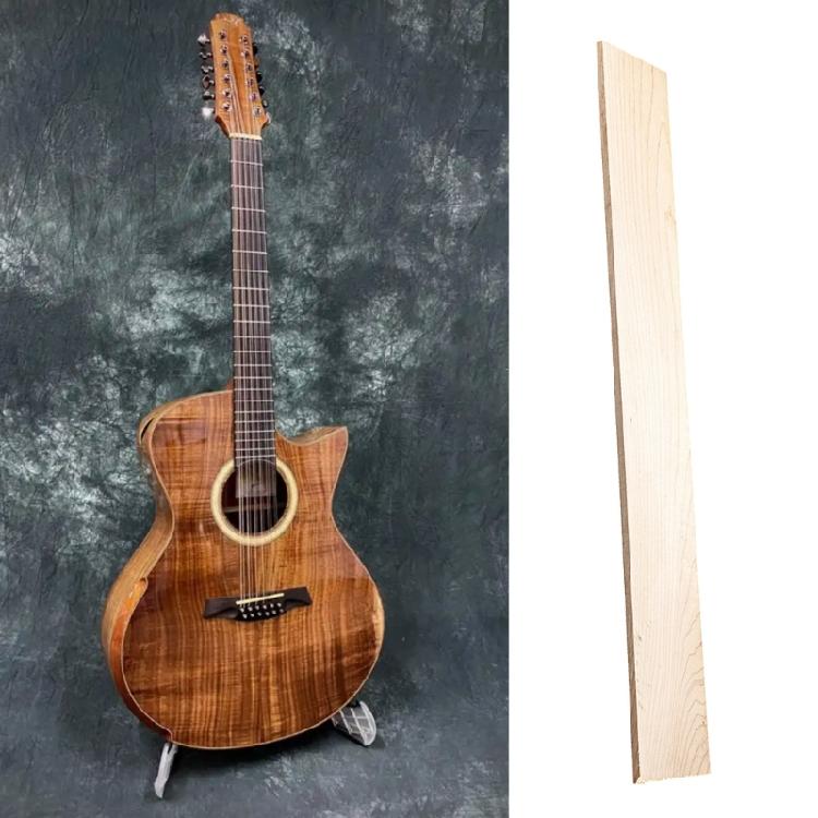 Professional Grade Maple Guitar Repair Blank Fingerboard Plate For Custom Installations String Instrument Part