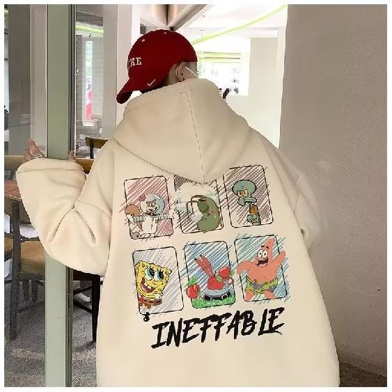Retro svetr Hong Kong Style Pánské Jarní a Podzimní Pánský svetr s kapucí Americký Heavy High Street Ins Fashion Brand Baggy Coat