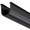 Guarnizioni per Porta da Garage Gomma Inferiore, Combinazione Forma a U + Anello O Guarnizione Meteo Inferiore per Porta da Garage, Guarnizione per Porta da Garage Impermeabile 10 piedi, Estremità a T da 5/16 pollici