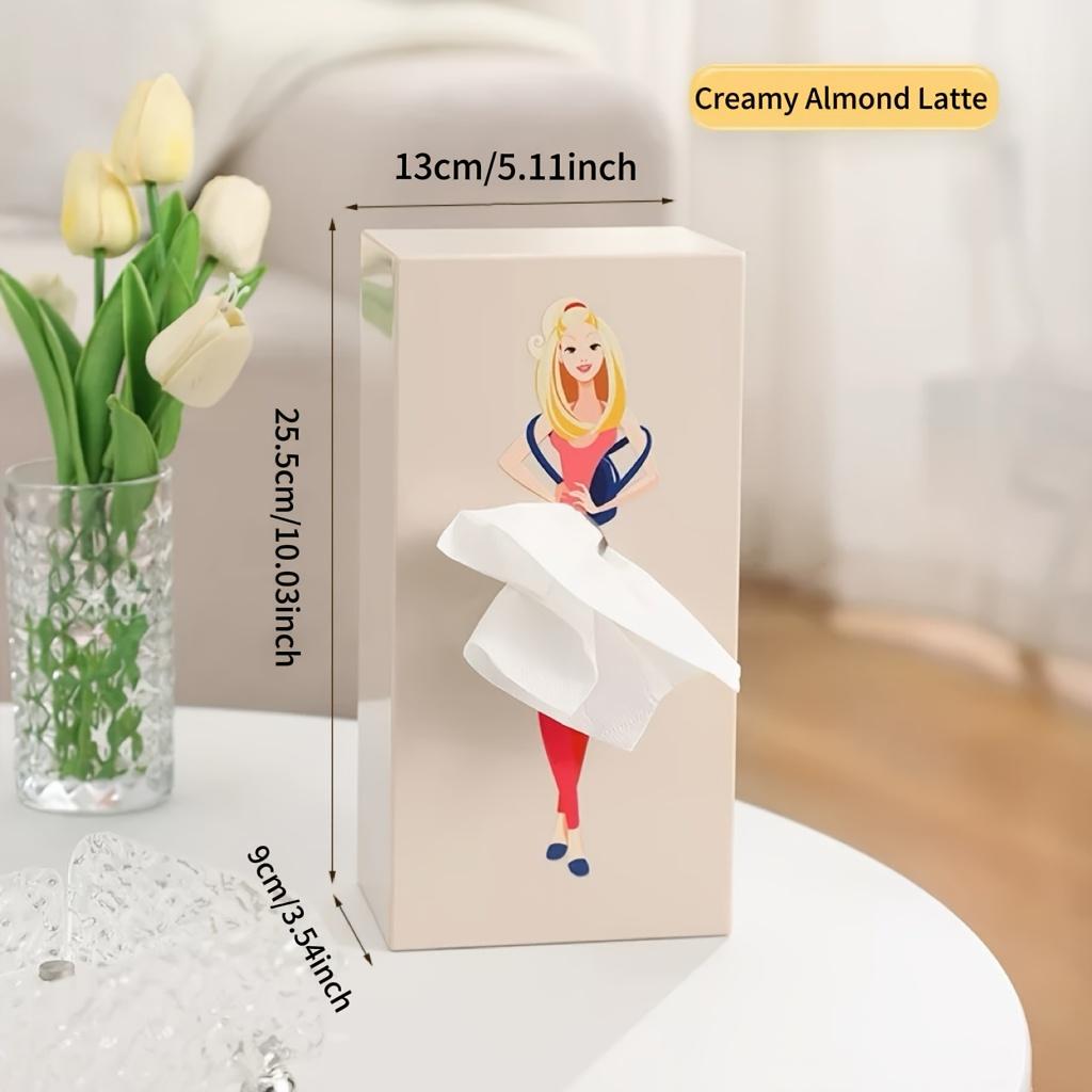 Waterproof Funny Tissue Box Creative Home Decor for Living Room Bedroom Dining Table