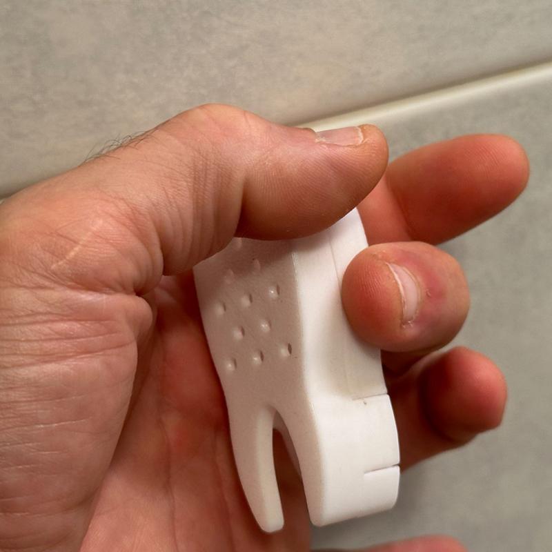 1/3/6Pcs Tooth Shape Design Toothbrush Covers Portable Toothbrush Holders Mini Toothbrush Head Storage Box For Travel Commuting