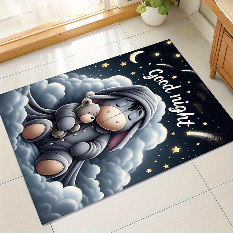 

1pc. Cute Eeyore Donkey Plush Toy with Teddy Bear - Perfect Gift, Home Decor, Office Desk Mat, Outdoor Rug, and More!z049094 60cm by 90cm