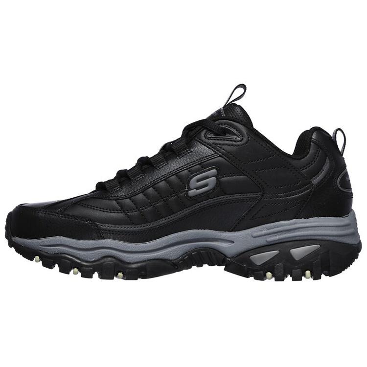 Skechers Energy Low-Top Running Shoes Black/Grey Men s 50081-BBK EU 45