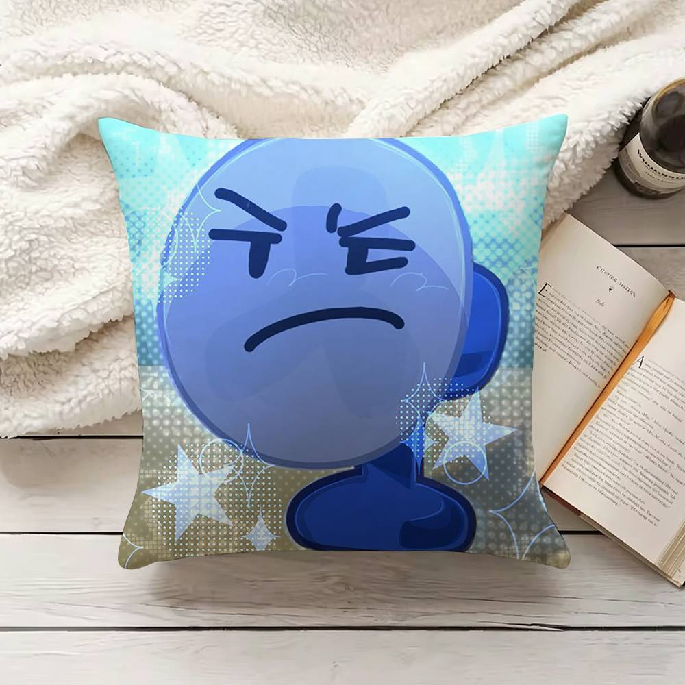 BBattle for Dream IIsland BFDI Pillow Case Living Room Sofa Cushion Cover Suitable For Home Bedroom Room Decoration