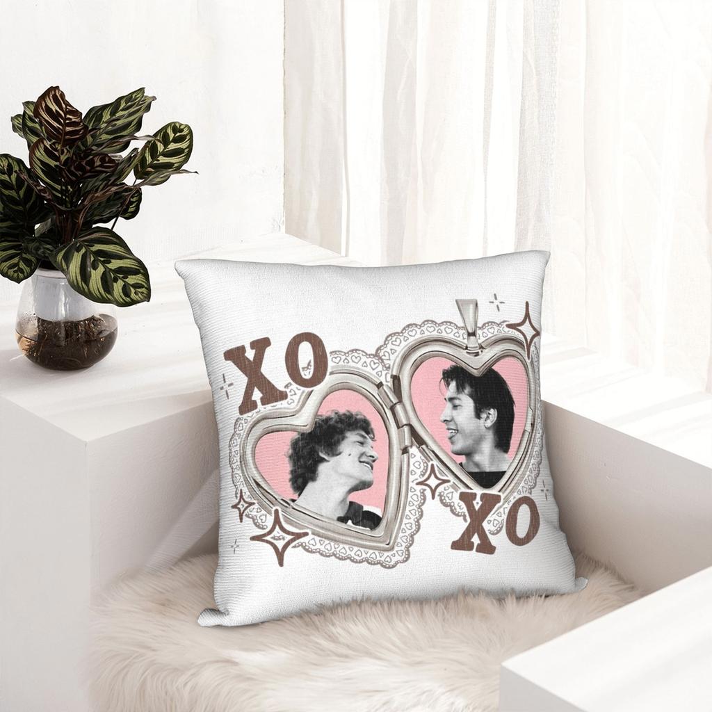 Connor Storrie And Hudson Williams Pillowcase Printing Cushion Cover Decorative Heated Rivalry Throw Pillow Case Cover